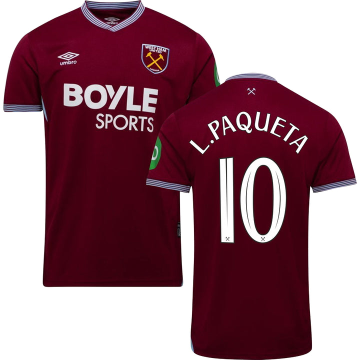 West Ham United FC Home Jersey 2025/26 Adults-Footzilla