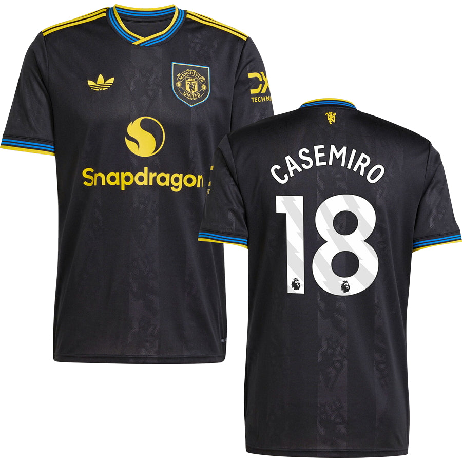 Man Utd Third Jersey 2025/26 #18 CASEMIRO | Footzilla