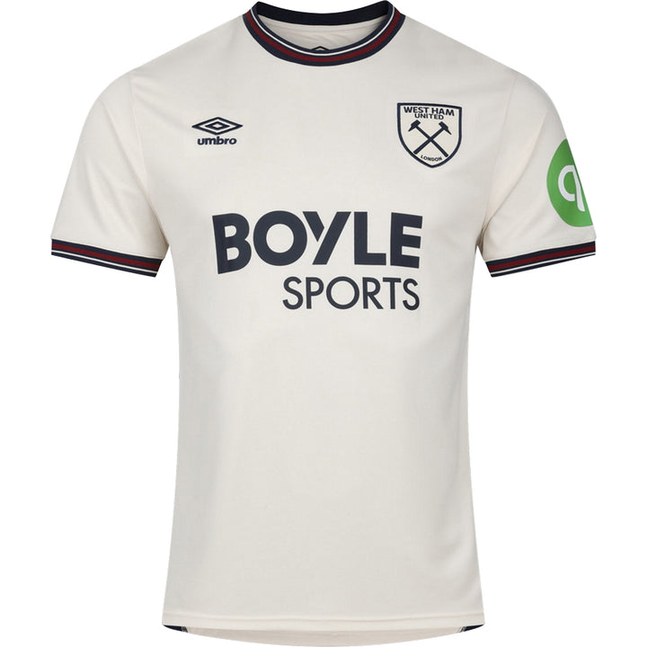 West Ham United FC Away Jersey 2025/26 Adults-Footzilla