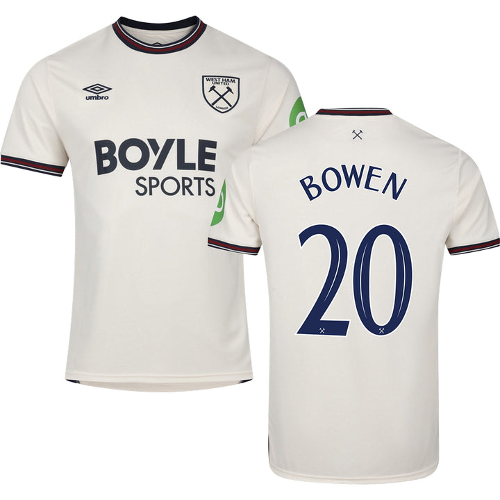 West Ham United FC Away Jersey 2025/26 Adults-Footzilla