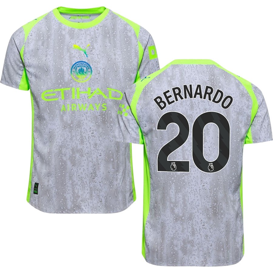 Manchester City Third Jersey 2025/26 #20 BERNARDO | Footzilla