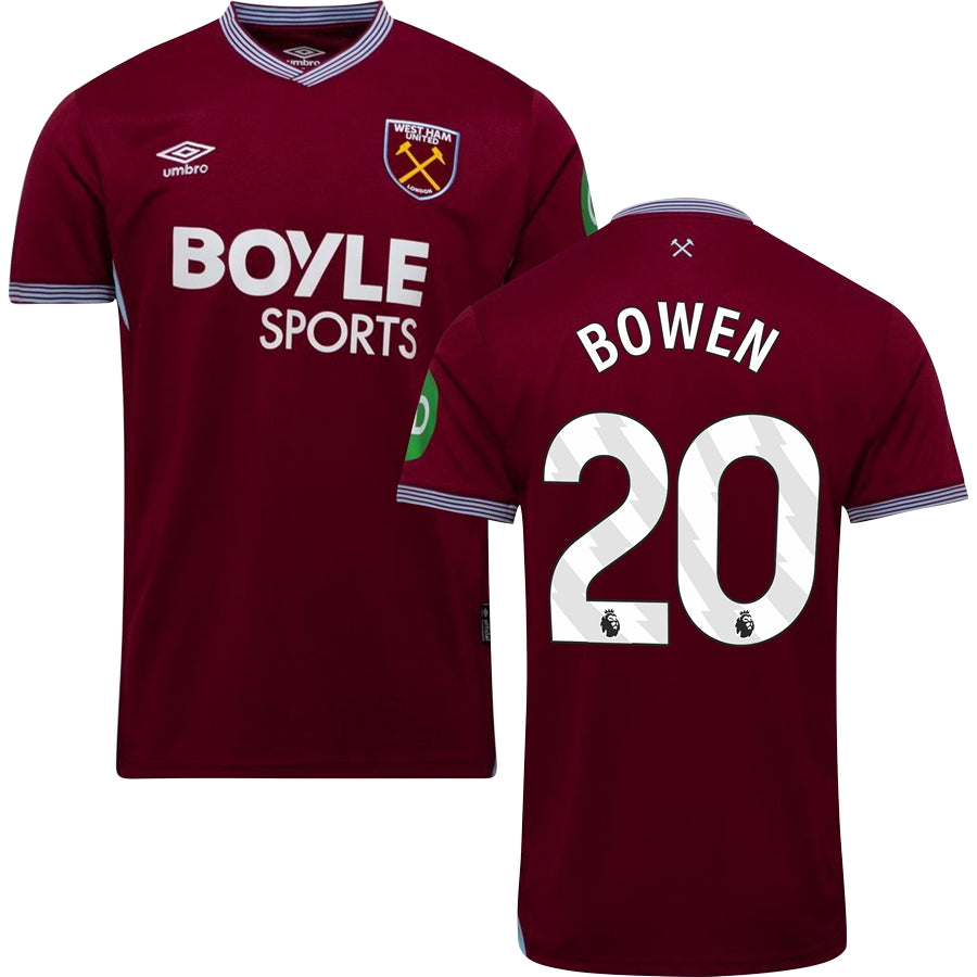 West Ham United FC Home Jersey 2025/26 Adults-Footzilla