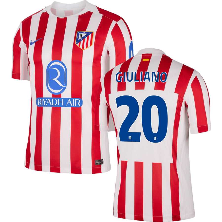 Atletico Madrid Home Jersey 2025/26 Adults-Footzilla