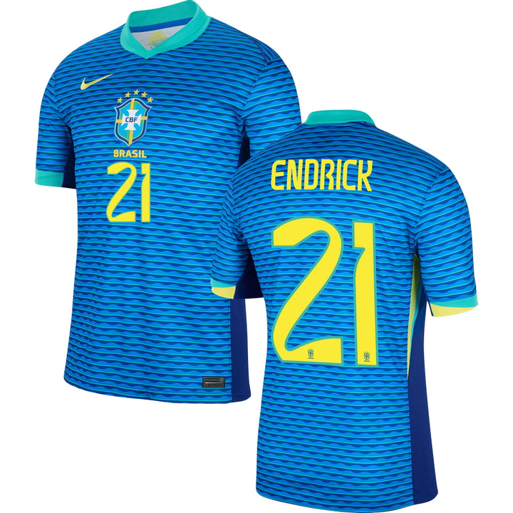 Brazil Away Stadium Jersey 2024 Adults COPA AMERICA-Footzilla