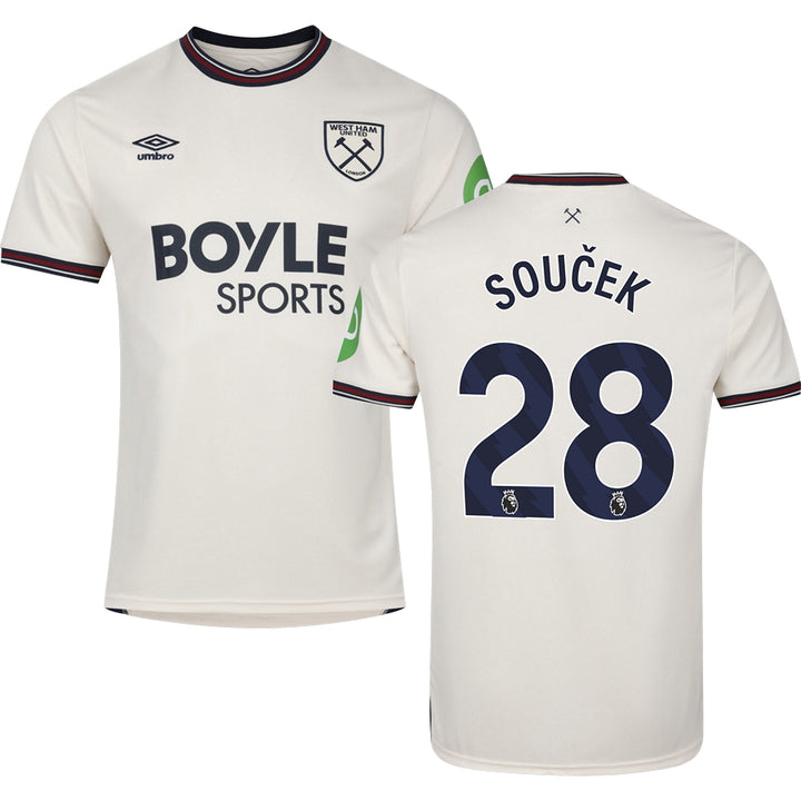 West Ham United FC Away Jersey 2025/26 Adults-Footzilla