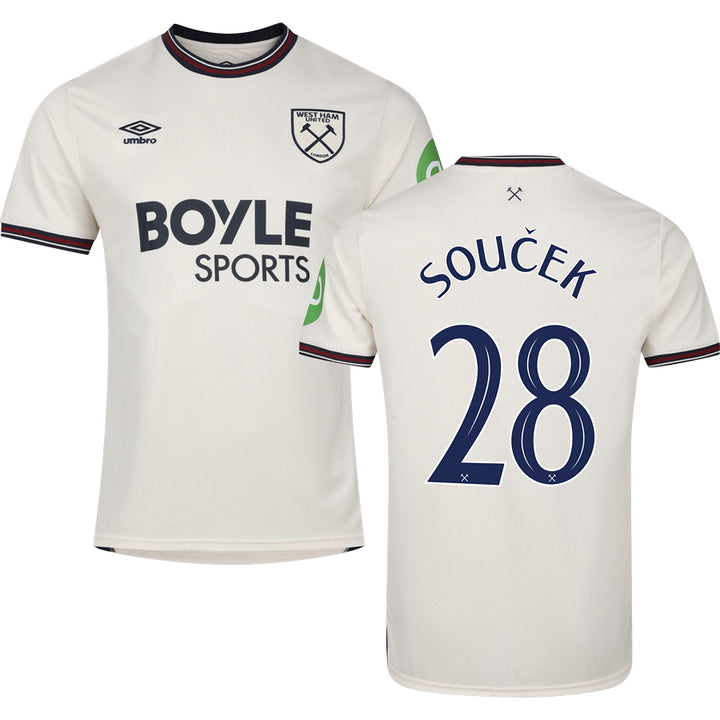 West Ham United FC Away Jersey 2025/26 Adults-Footzilla