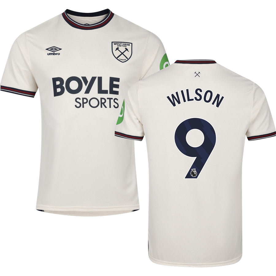 West Ham United FC Away Jersey 2025/26 Adults-Footzilla
