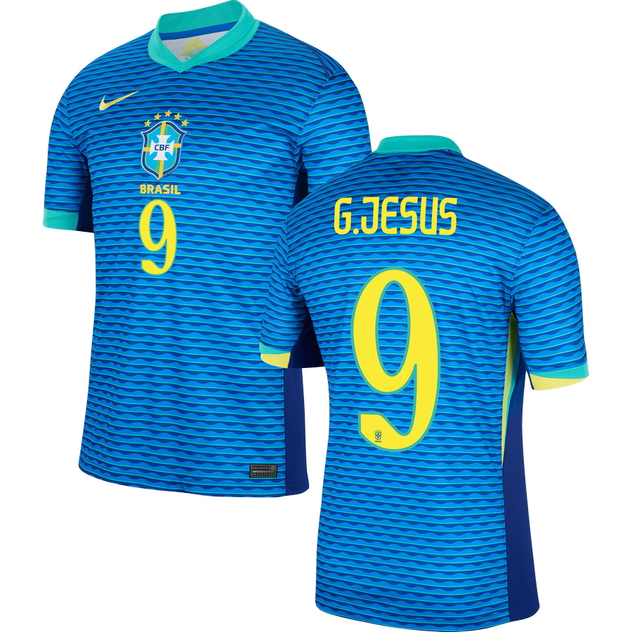 Brazil Away Stadium Jersey 2024 Adults COPA AMERICA-Footzilla