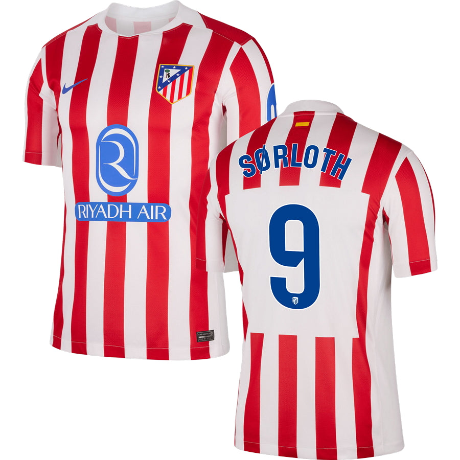 Atletico Madrid Home Jersey 2025/26 Adults-Footzilla