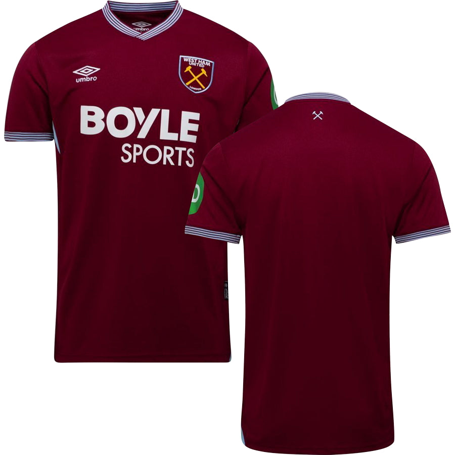 West Ham United FC Home Jersey 2025/26 Adults-Footzilla