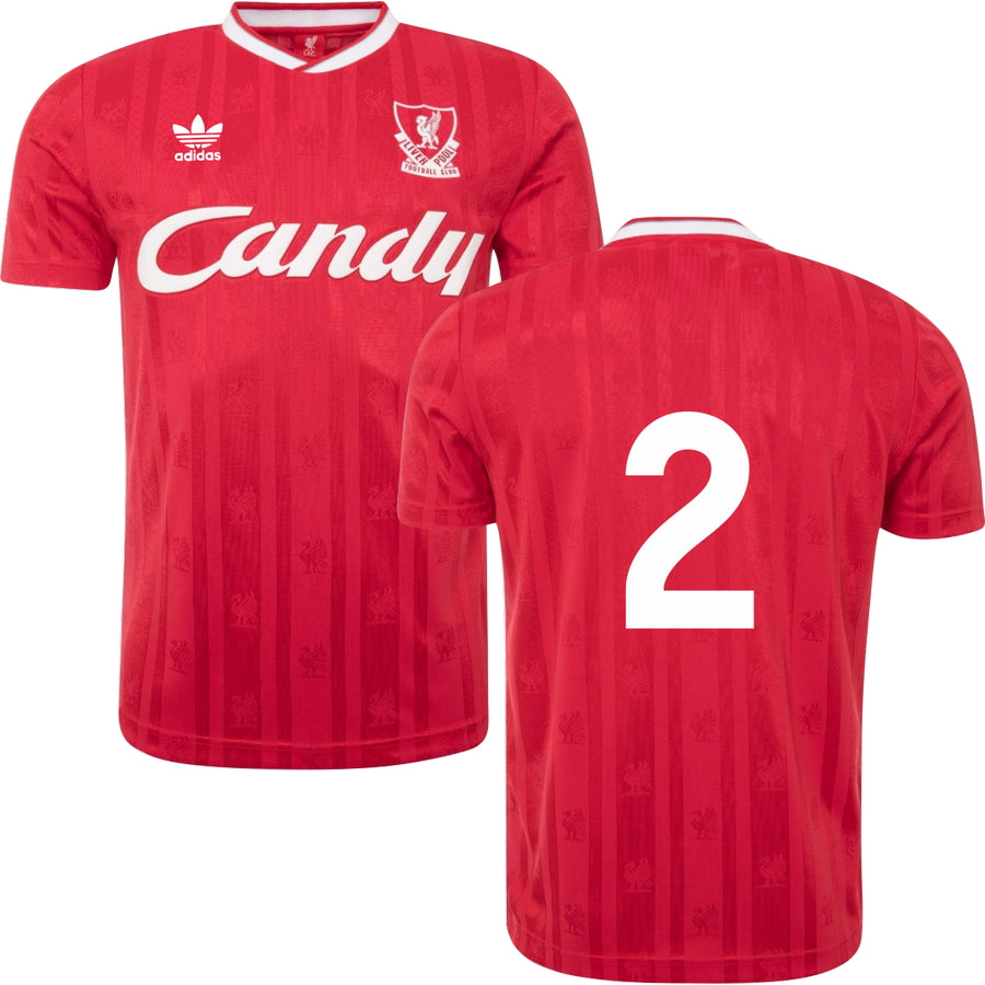 Overskyet kapacitet cafeteria Liverpool FC Home Retro Replica Jersey 1988/1989 – Footzilla
