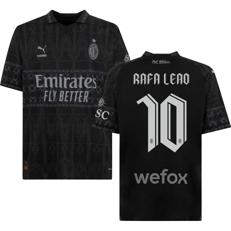 Milan AC x Pleasures Dark Version Jersey 2023/24 Men`s