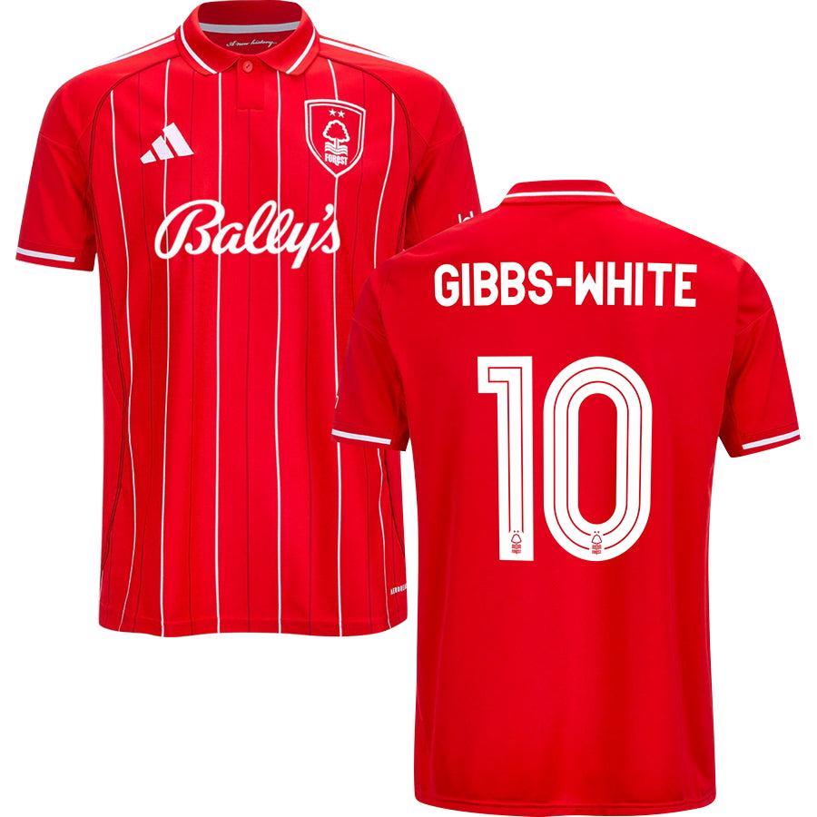 Nottingham Forest Home Jersey 2025/26 Adults