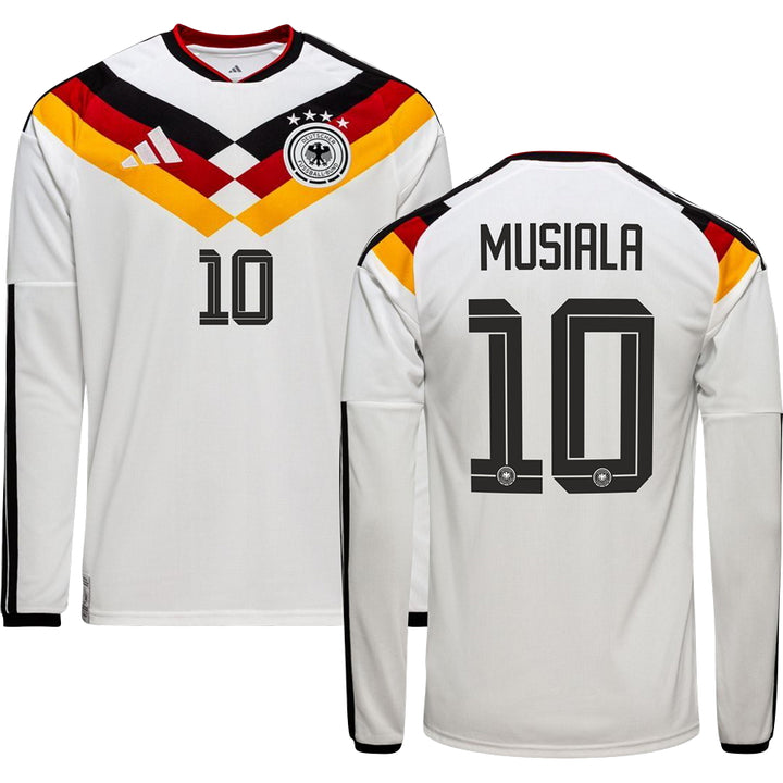 Germany World Cup 2026 Home Long Sleeve Jersey Adults