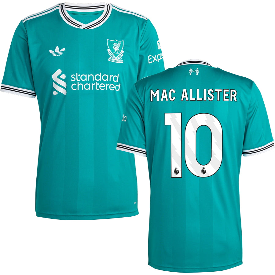 Liverpool Third #10 MAC ALLISTER Jersey 2025/26 Adults