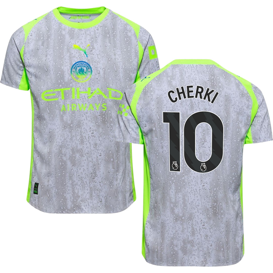 Manchester City #10 CHERKI Third Jersey 2025/26 Adults