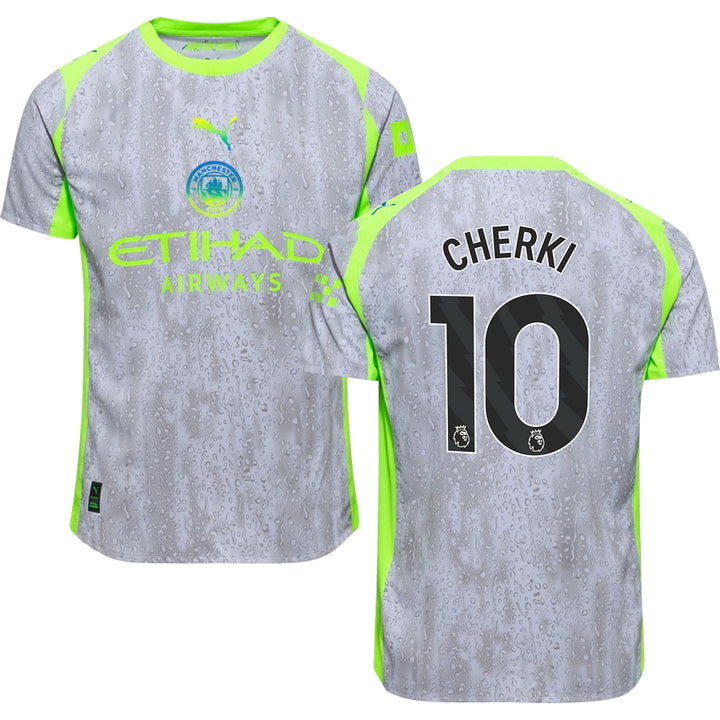 Manchester City #10 CHERKI Third Jersey 2025/26 Adults