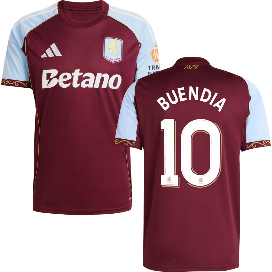 Aston Villa FC Home Jersey 2025/26 Adults-Footzilla