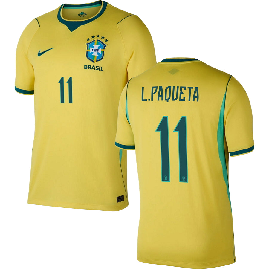 Brazil Home Jersey 2026 World Cup 2026 Adults | Footzilla