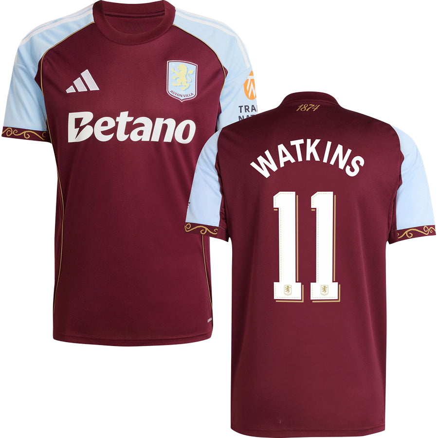 Aston Villa FC Home Jersey 2025/26 Adults-Footzilla