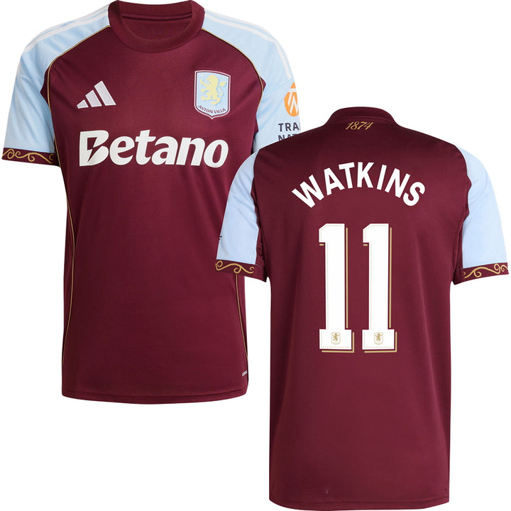 Aston Villa FC Home Jersey 2025/26 Adults-Footzilla