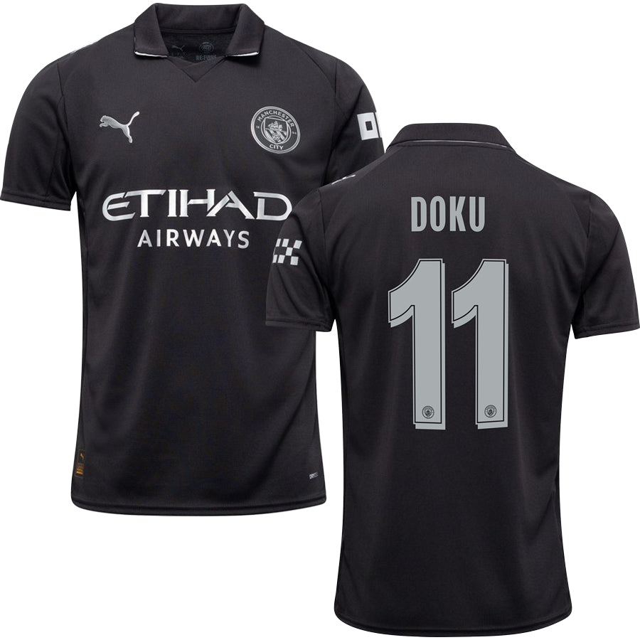 Manchester City Away Jersey Stadium 2025/26 Adults-Footzilla