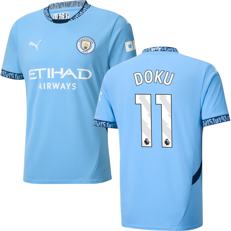 Manchester City Home Jersey Stadium 2024/25 Adults