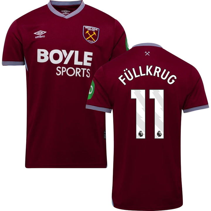 West Ham United FC Home Jersey 2025/26 Adults
