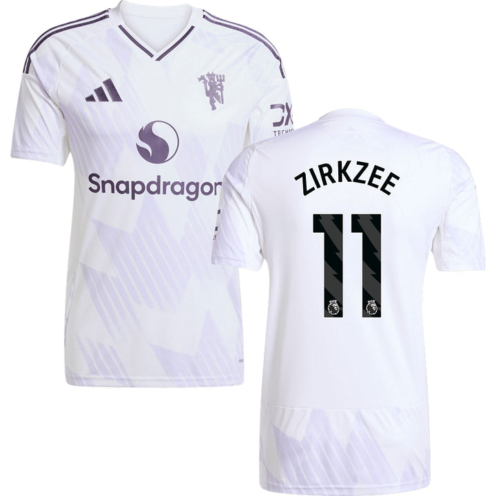 Manchester United #11 ZIRKZEE Away Jersey 2025/26 Adults