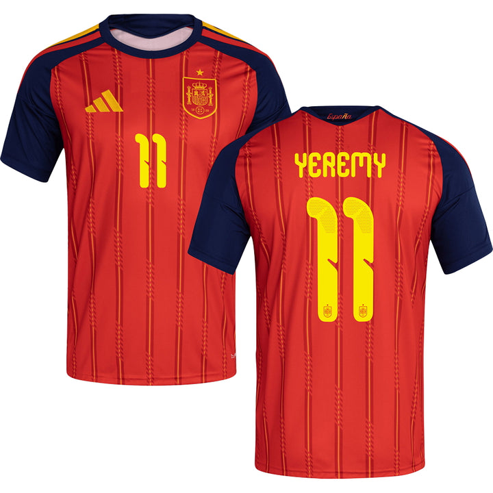 Spain World Cup 2026 Home Replica Jersey Adults