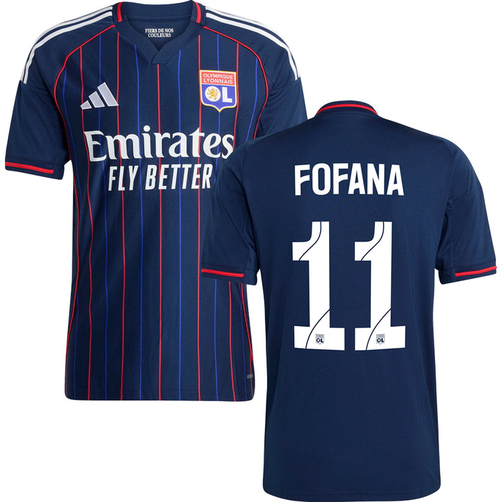 Olympique Lyon Away Replica Jersey 25/26 Adults
