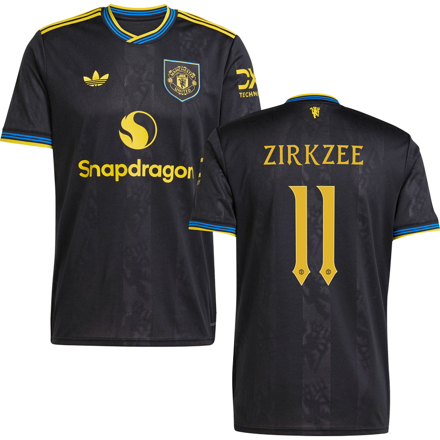 Manchester United #11 ZIRKZEE Third Jersey 2025/26 Adults