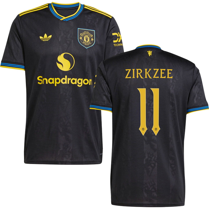 Manchester United #11 ZIRKZEE Third Jersey 2025/26 Adults