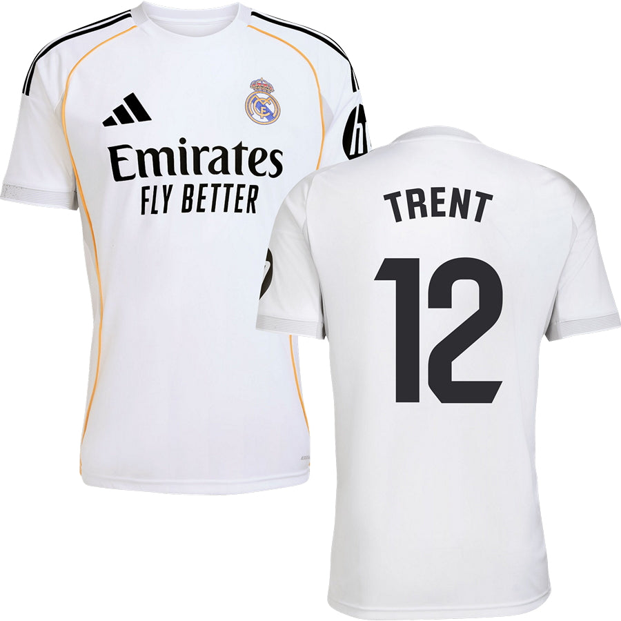 Real Madrid CF Home #12 TRENT Jersey 2025/26 Adults