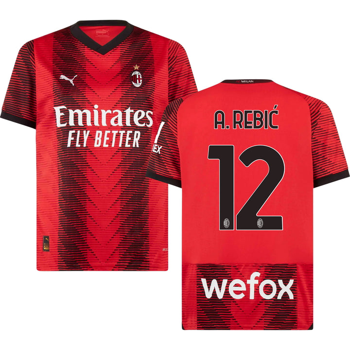 Milan AC Home Jersey 2023/24 Men`s