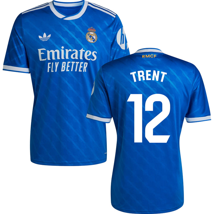 Real Madrid CF Third #12 TRENT Jersey 2025/26 Adults