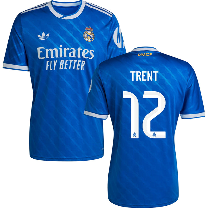 Real Madrid CF Third #12 TRENT Jersey 2025/26 Adults