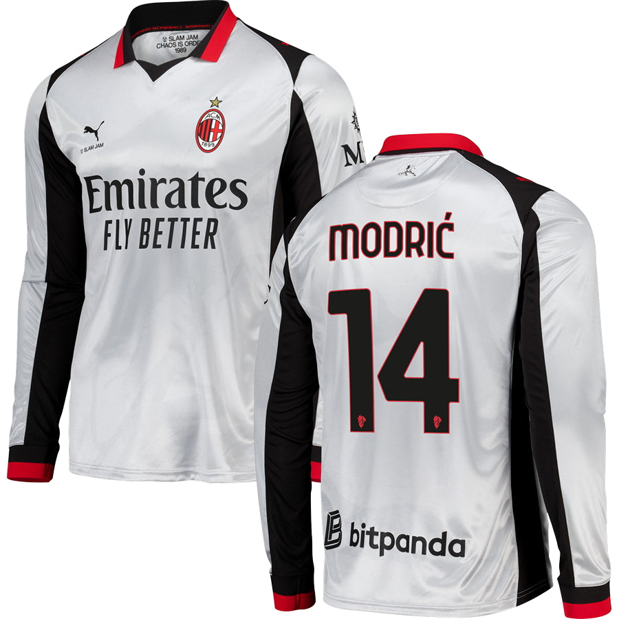 Milan AC x Slam Jam Silver Jersey 2026 Adults