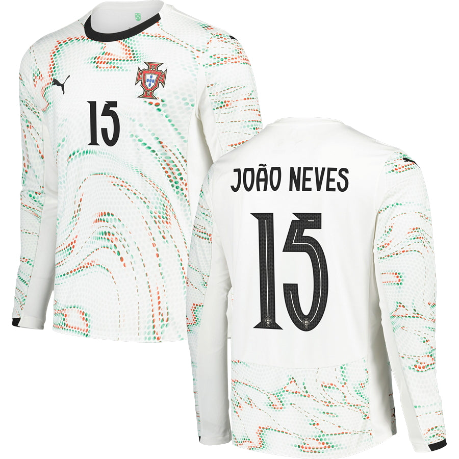 Portugal Away Long Sleeve Jersey 2025 Adults