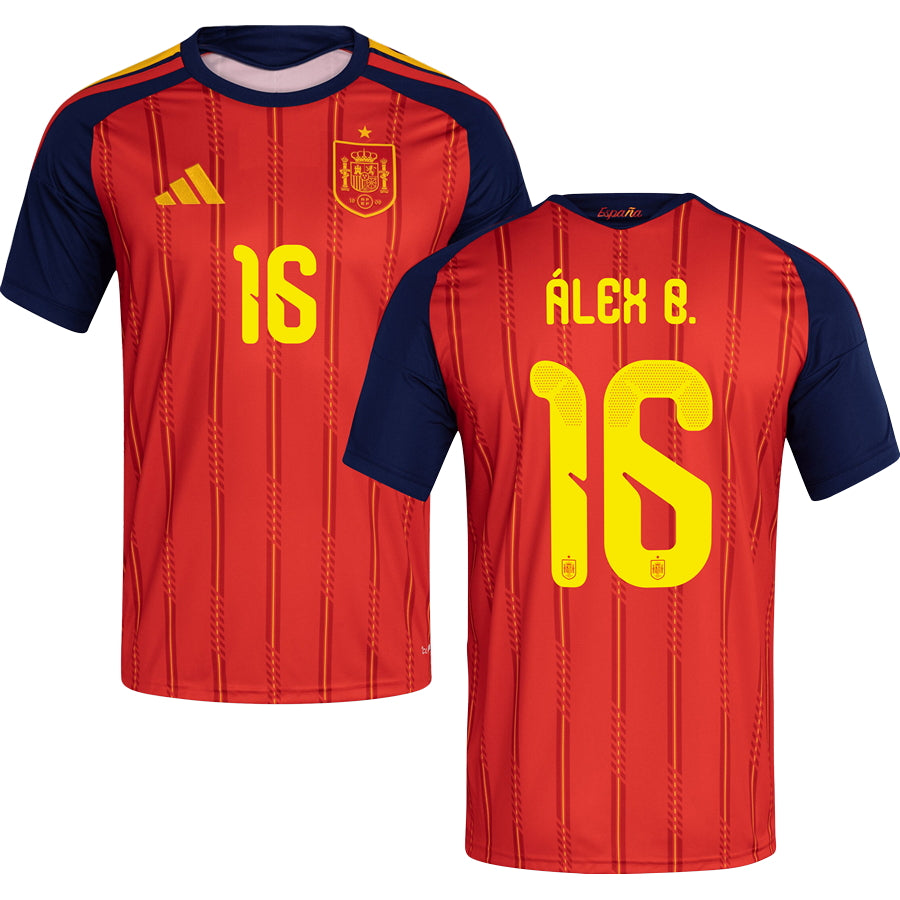 Spain World Cup 2026 Home Replica Jersey Adults