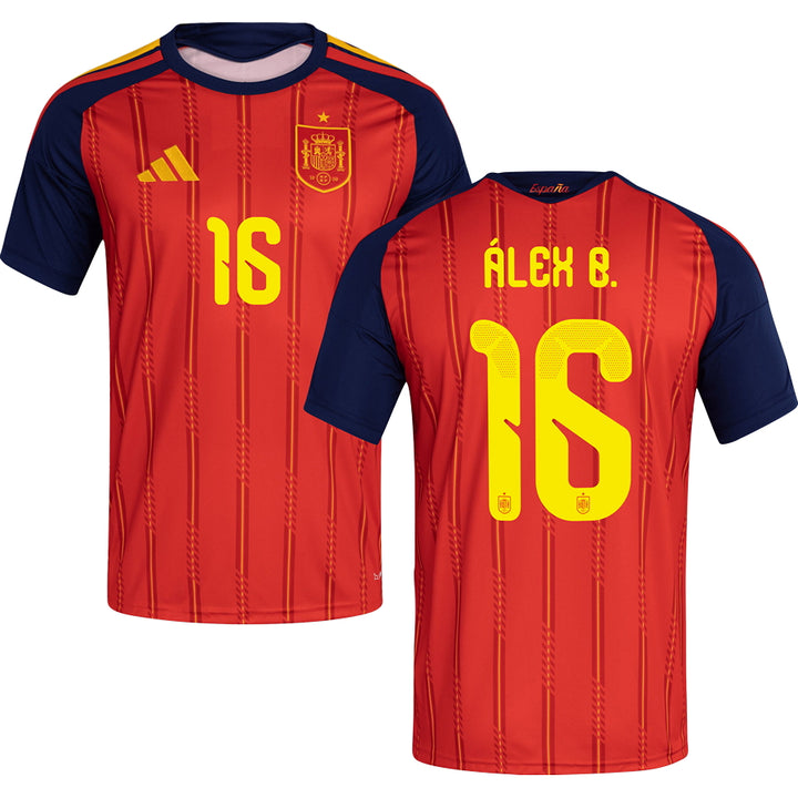 Spain World Cup 2026 Home Replica Jersey Adults