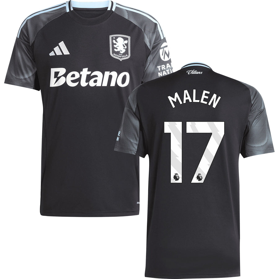 Aston Villa FC Away Jersey 2025/26 Adults-Footzilla