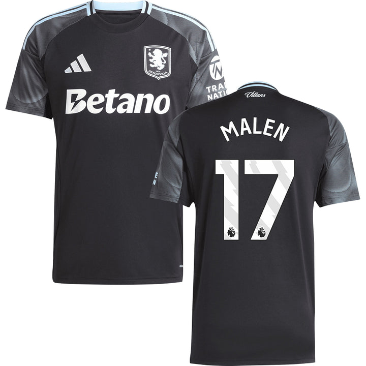 Aston Villa FC Away Jersey 2025/26 Adults-Footzilla