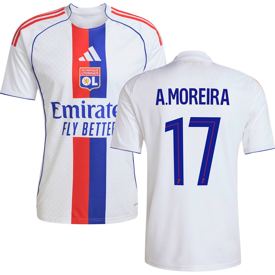 Olympique Lyon Home Replica Jersey 25/26 Adults