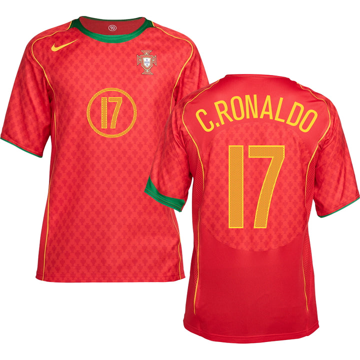 Portugal 2004 Home Jersey Reissue