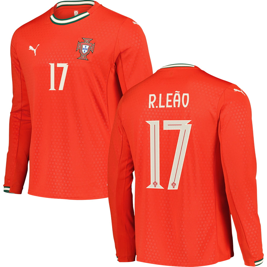 Portugal Home Long Sleeve Jersey 2025 Adults