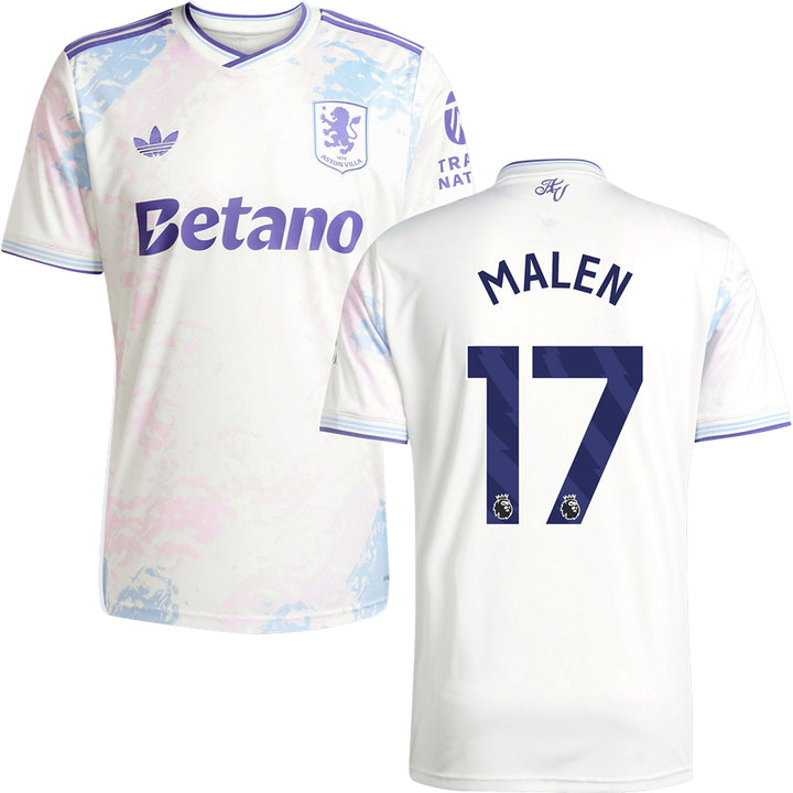 Aston Villa FC Third Jersey 2025/26 Adults-Footzilla