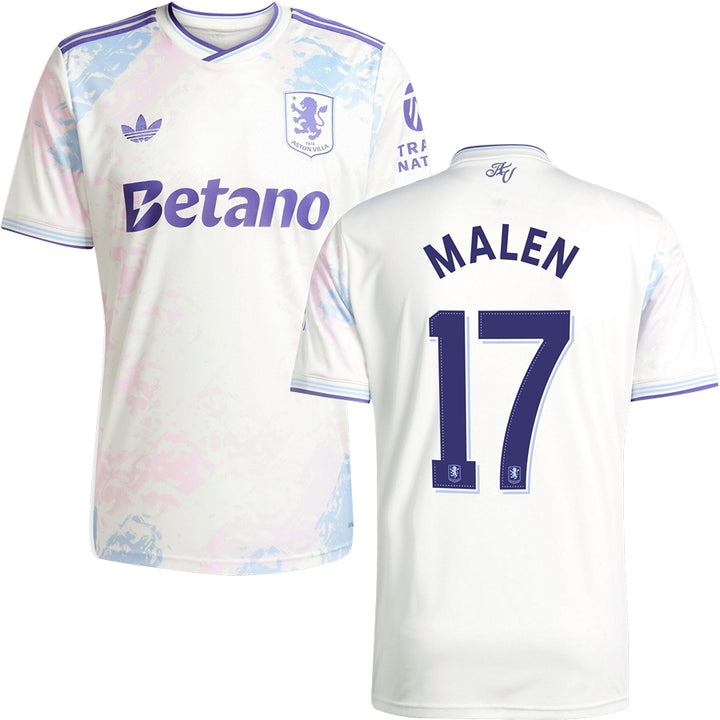 Aston Villa FC Third Jersey 2025/26 Adults-Footzilla