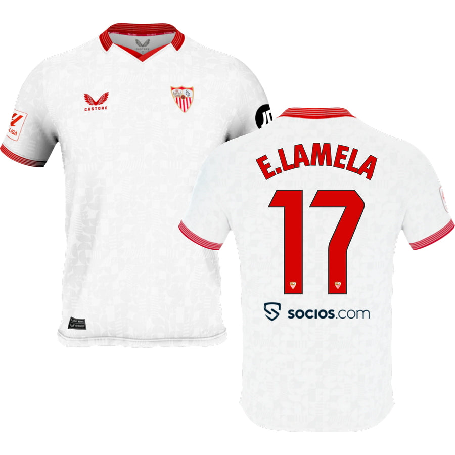 Sevilla FC Home Stadium Jersey 2023/24 Men`s