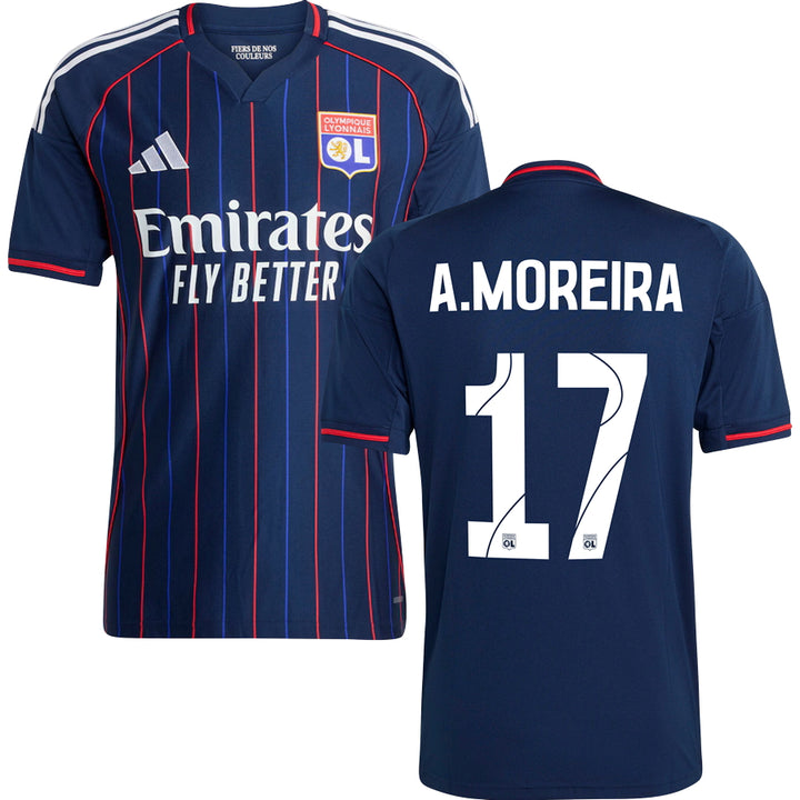 Olympique Lyon Away Replica Jersey 25/26 Adults